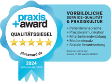 Auszeichnung für Augenarztpraxen Schatz
